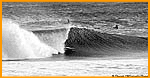 Short and punchy -- that's how you describe a hurricane swell and season on the Gulf. Photo: Derek DiDonato.